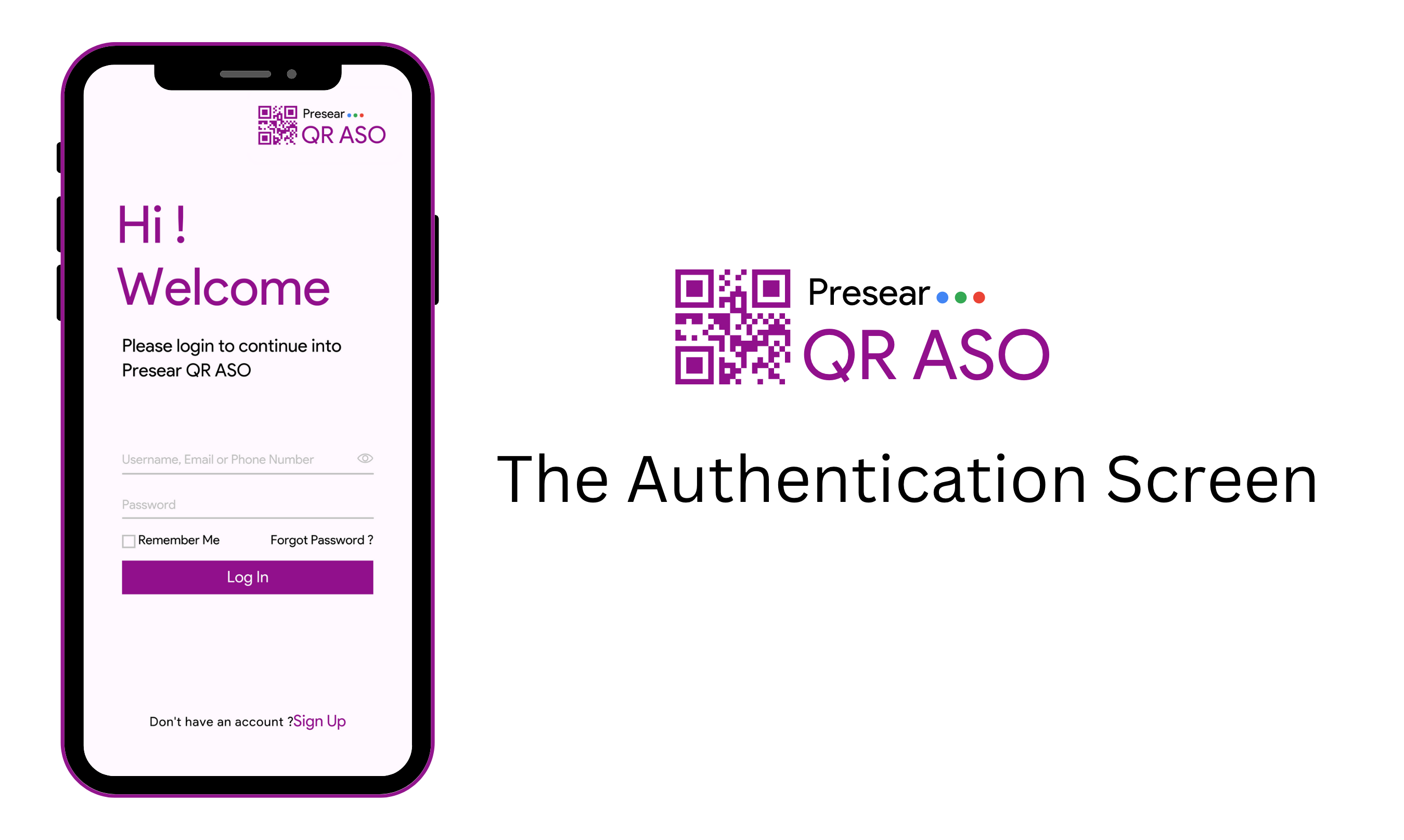 وسائط presear QR aso - تتبع المعدات بك بكفاءة بسهولة 1