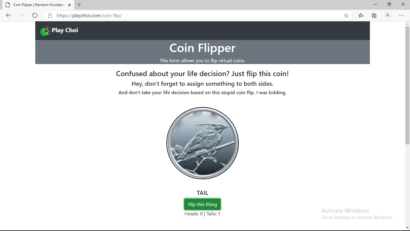 PlayChoi.com - True Random Number gallery image