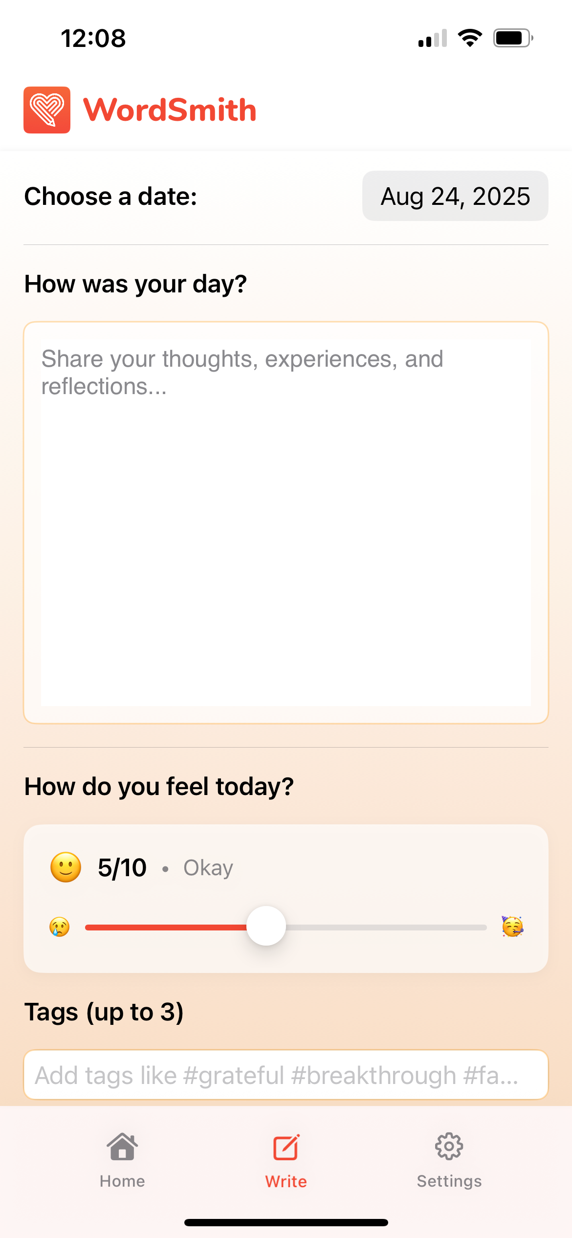 Mídia 3 de Wordsmith: Life Journal - #Wordsmith #lifejournal #freeapp