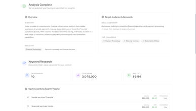 Clyio - SEO Content Generator gallery image