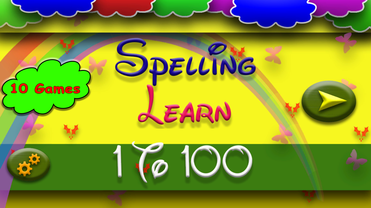 1 to 100 Spelling Learning Game gallery image