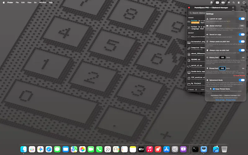 PasteSpace 2.0 screenshot 9