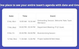 Shared Team Calendar for Microsoft Teams media 1