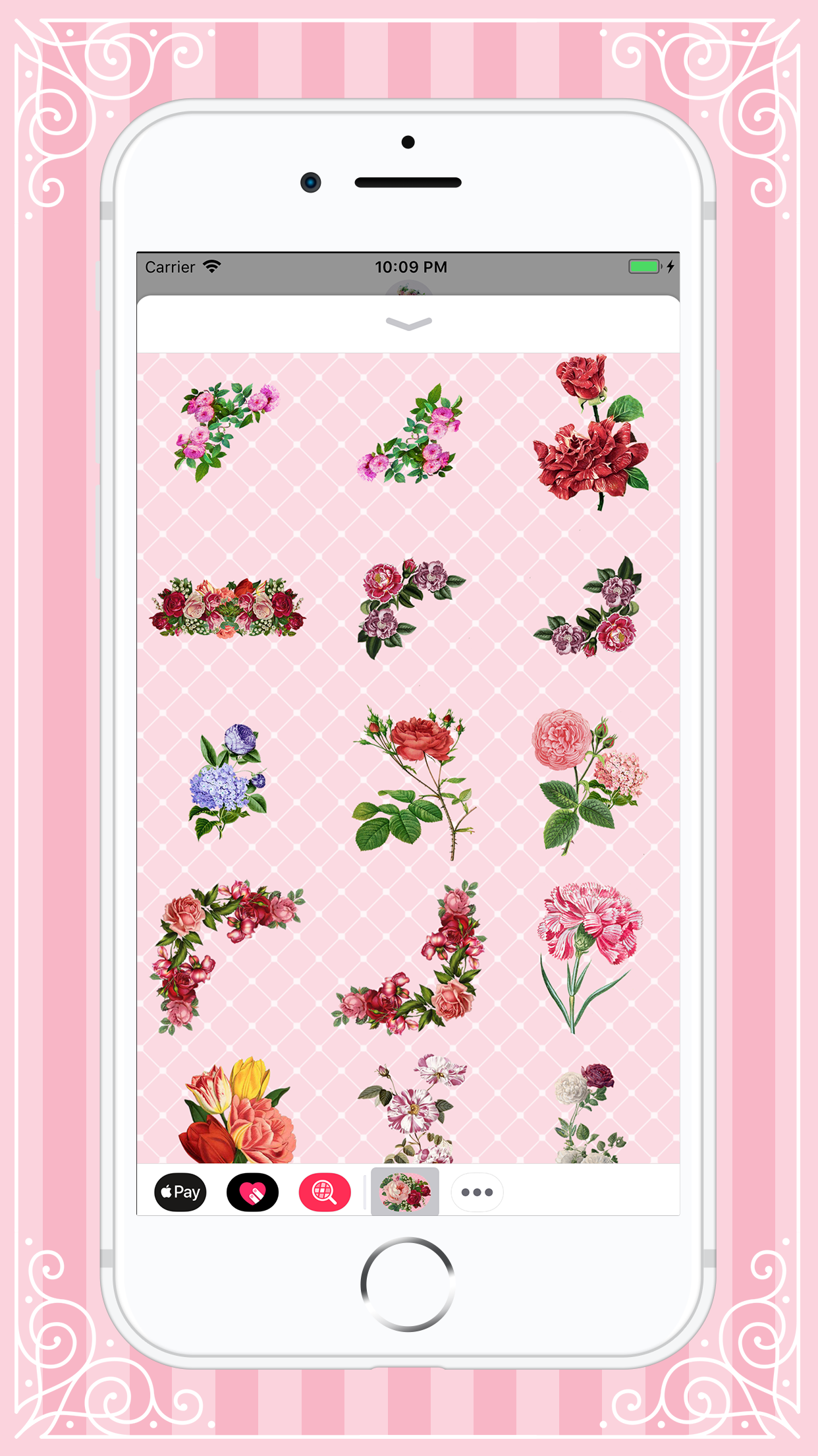 Lovely Bloom Flower Stickers gallery image