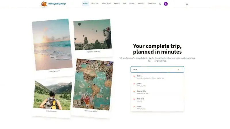 MonkeyEatingMango screenshot 1 (video preview)