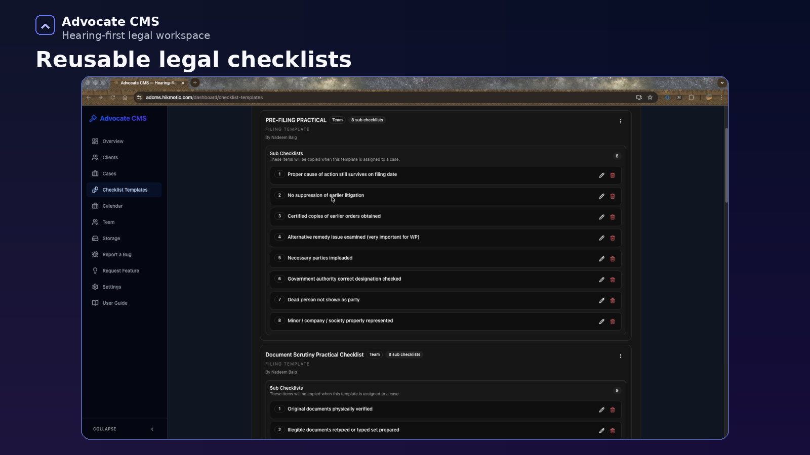 Advocate CMS gallery image
