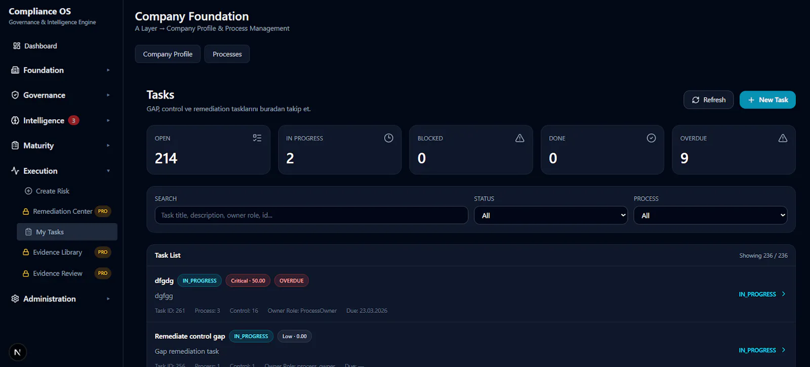 Compliance Intelligence OS Pro screenshot 10