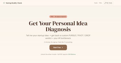 Startup Reality Check gallery image