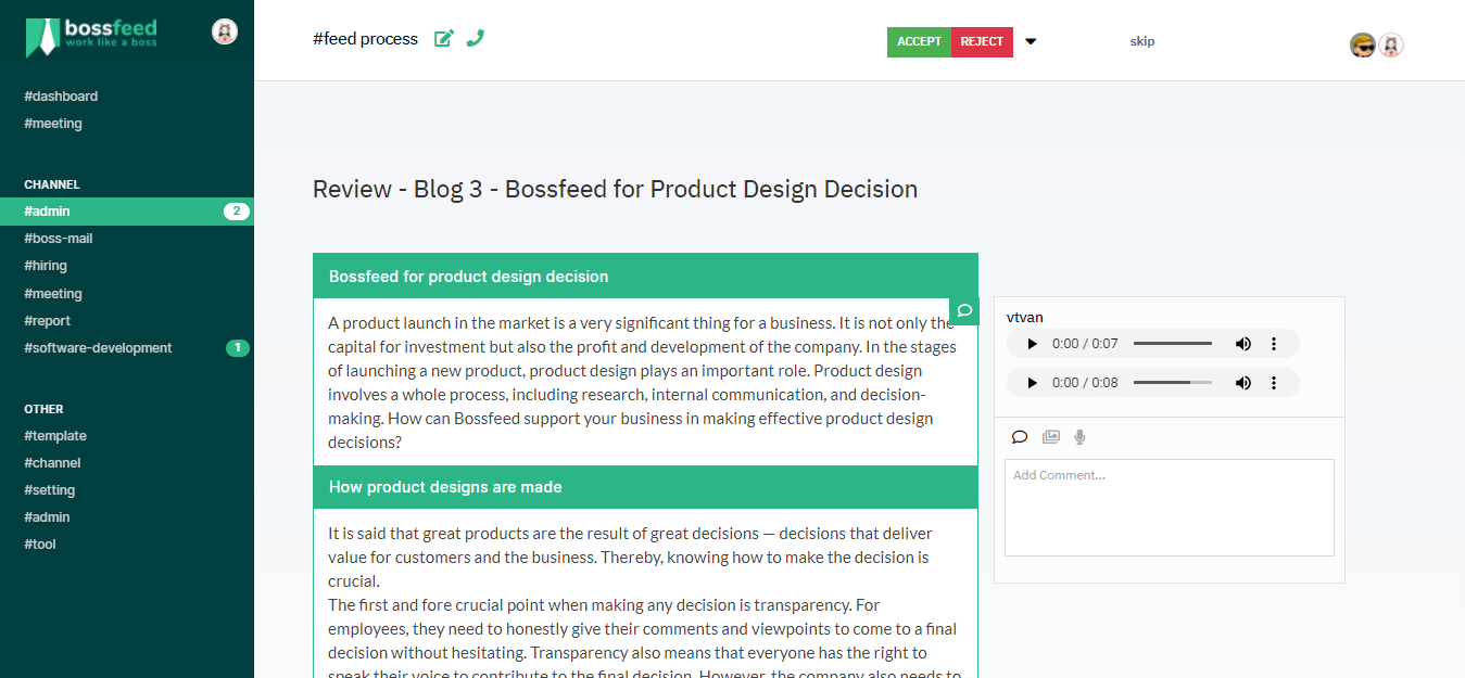 Bossfeed.io gallery image