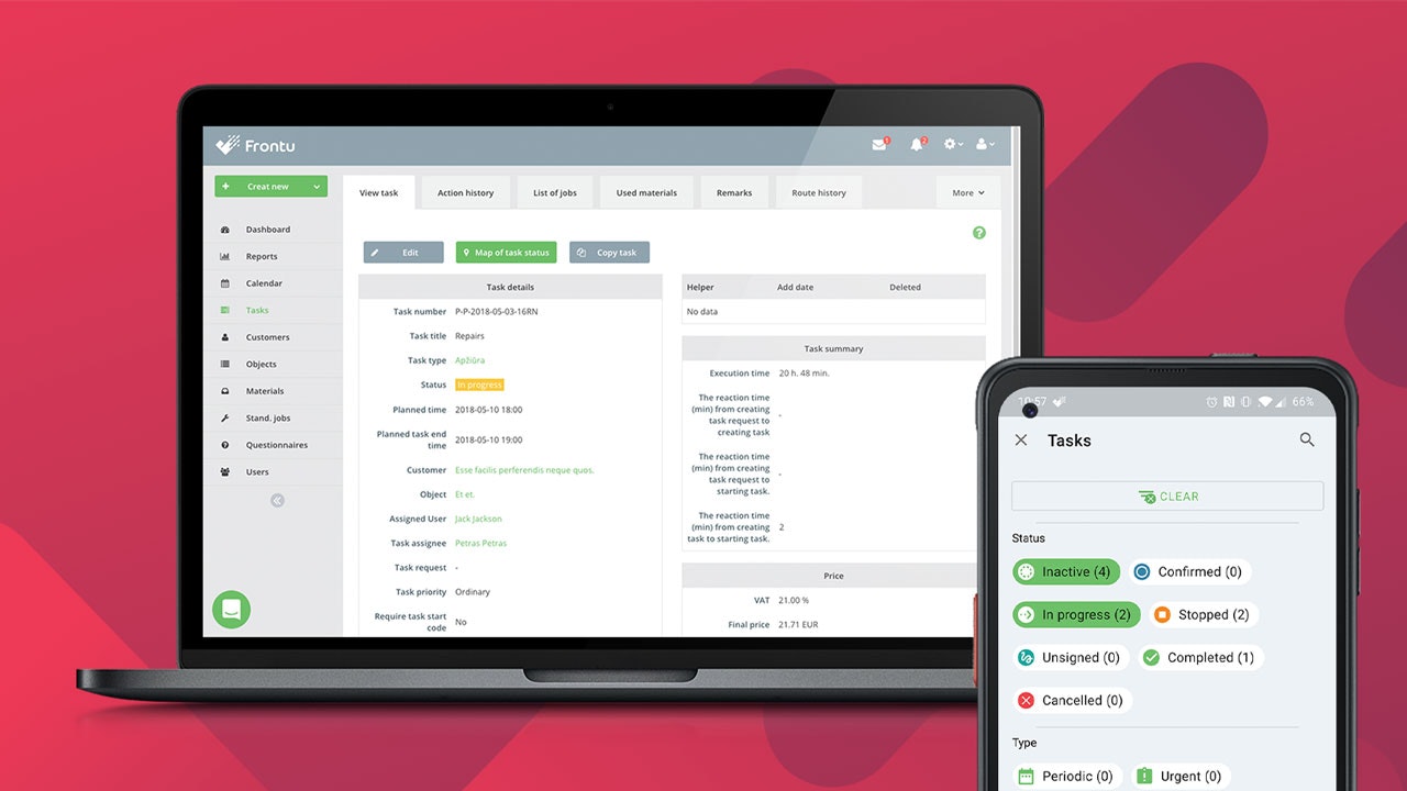 Frontu - Screenshot 3 showing product features and functionality