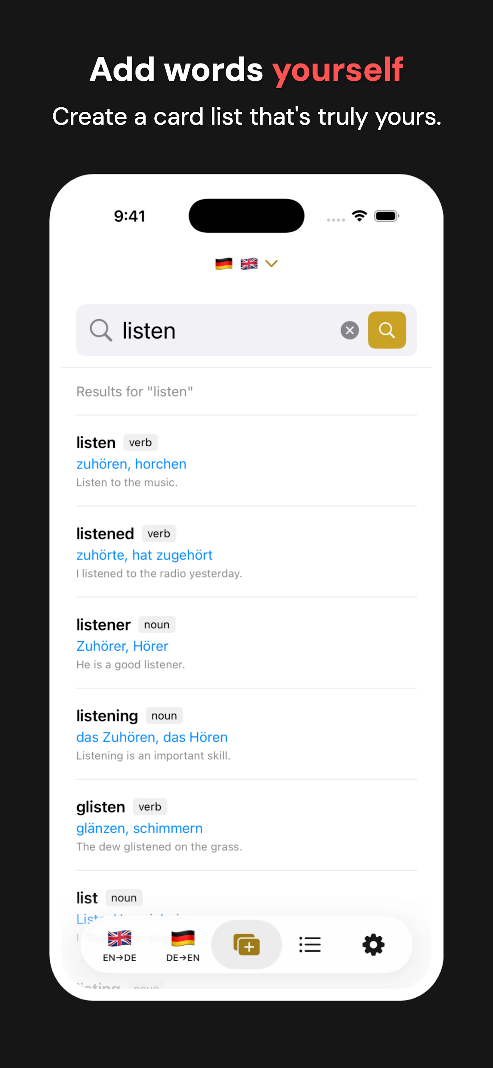 Ocardric - Learn Words Through Sound screenshot 5
