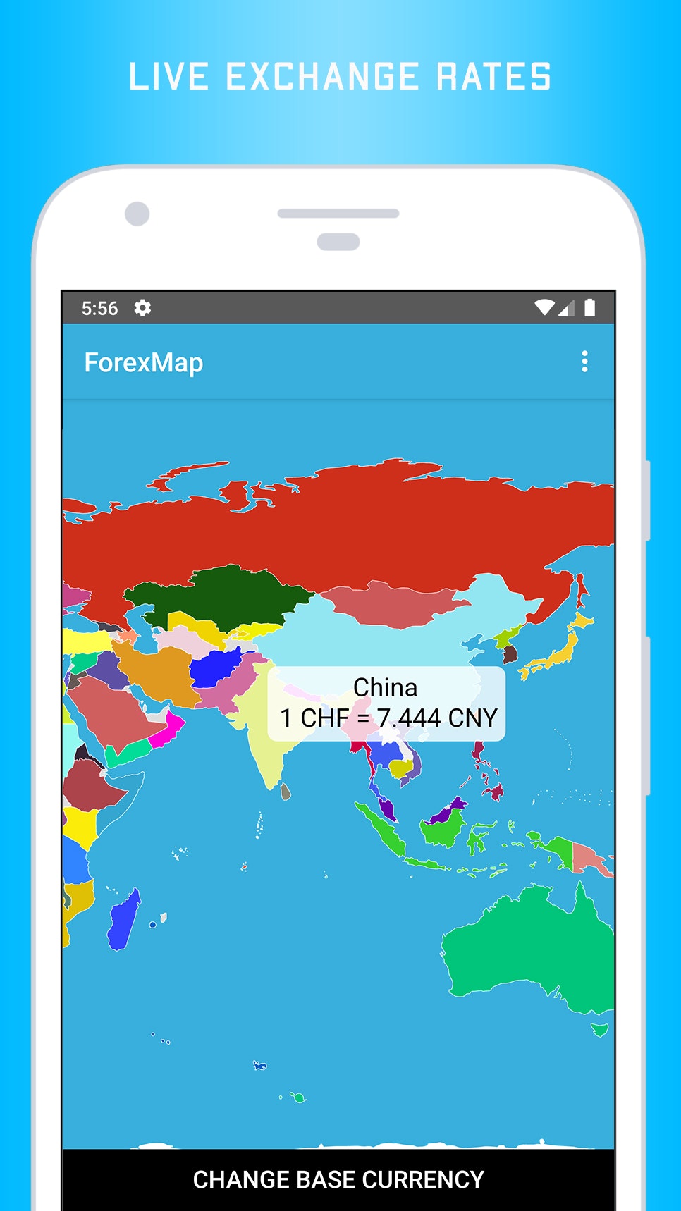Forex Live Map - World Map of Currencies gallery image
