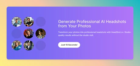 HeadShot.cv gallery image