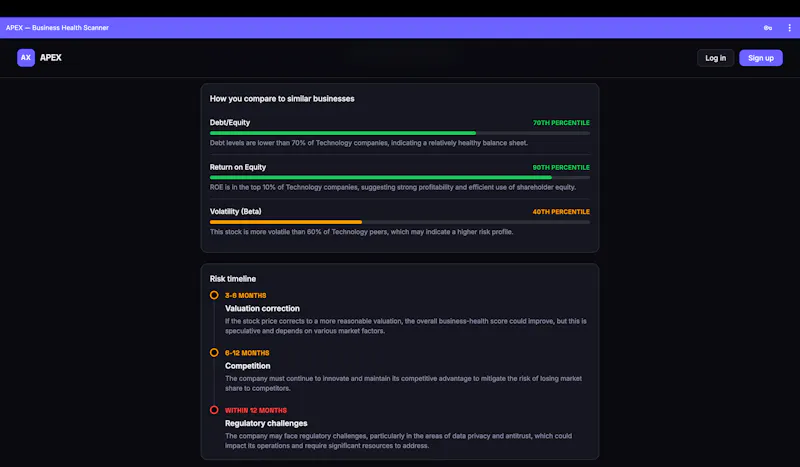 APEX screenshot 6