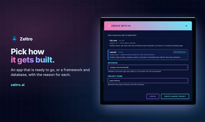 Zeltro screenshot 3