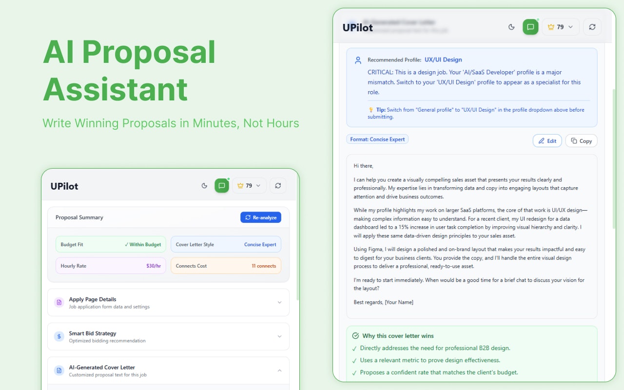 Upwork Copilot gallery image