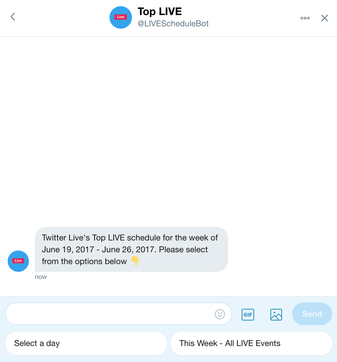 LIVE Schedule Bot gallery image