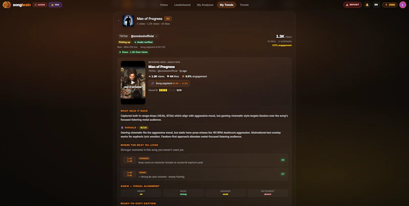 Songbrain screenshot 4