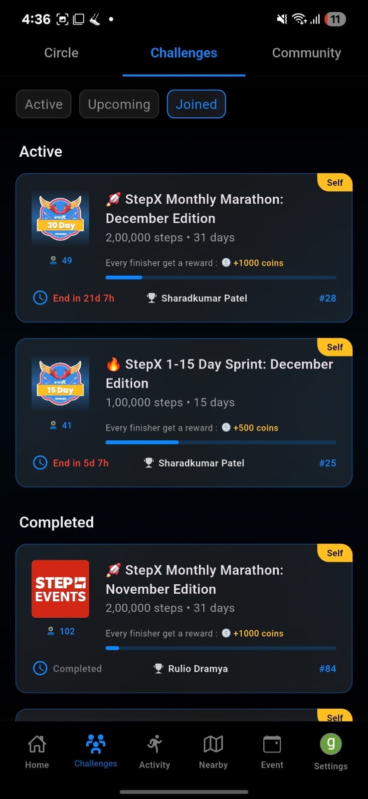 StepX - Walk & Earn real Gold gallery image