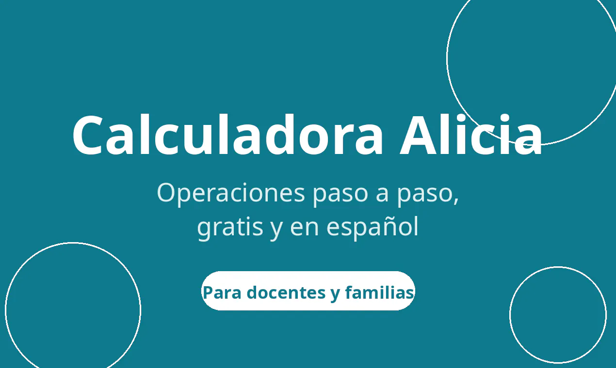 Calculadora Alicia