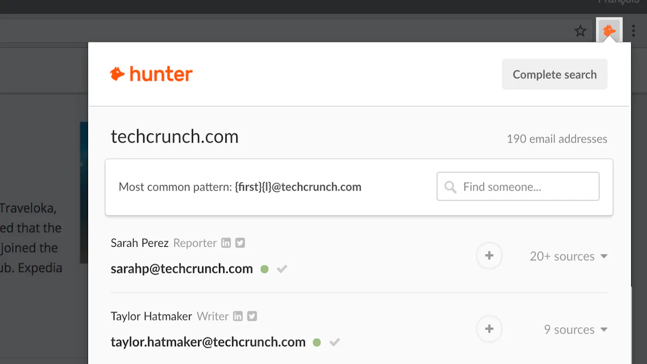 Hunter product