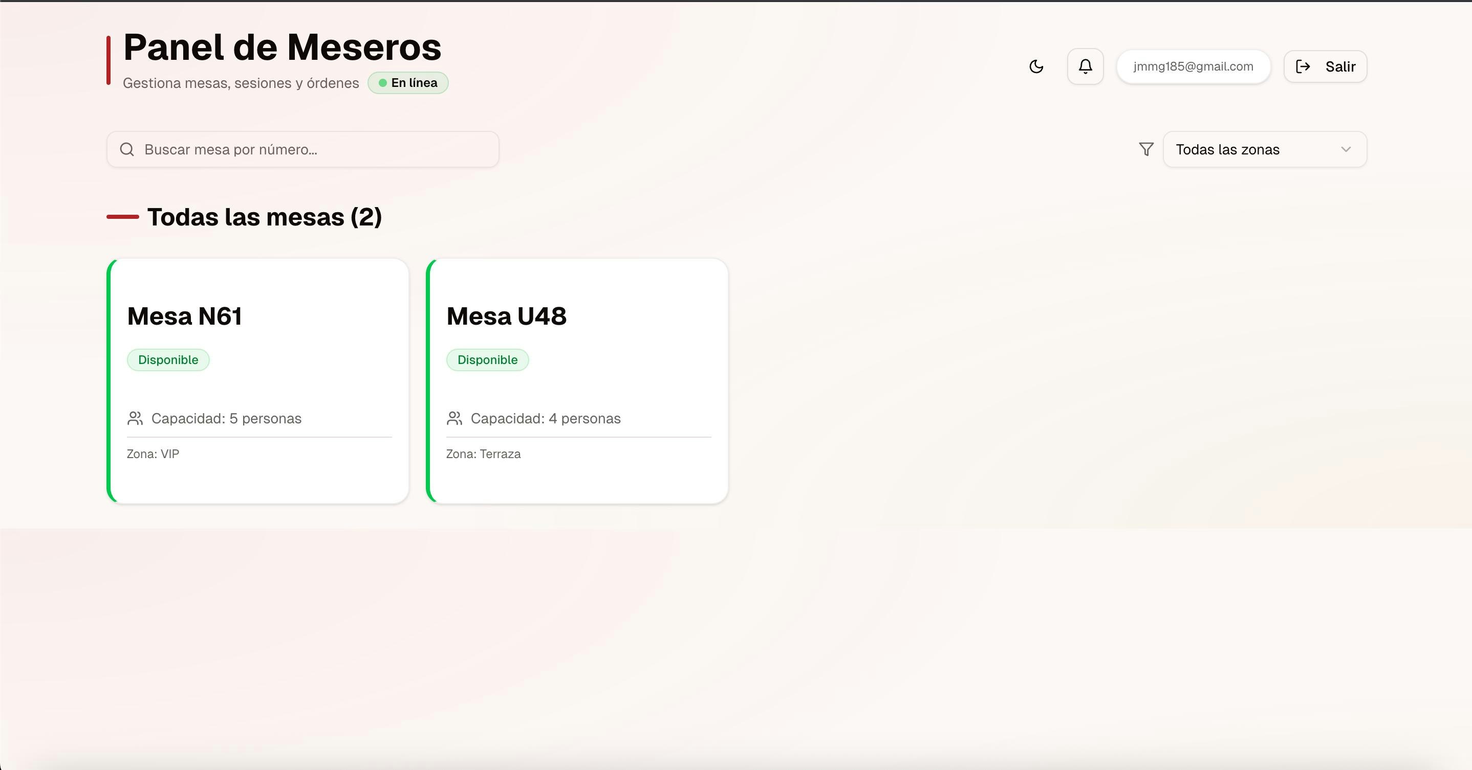 RestauranTop - Screenshot 3 showing product features and functionality