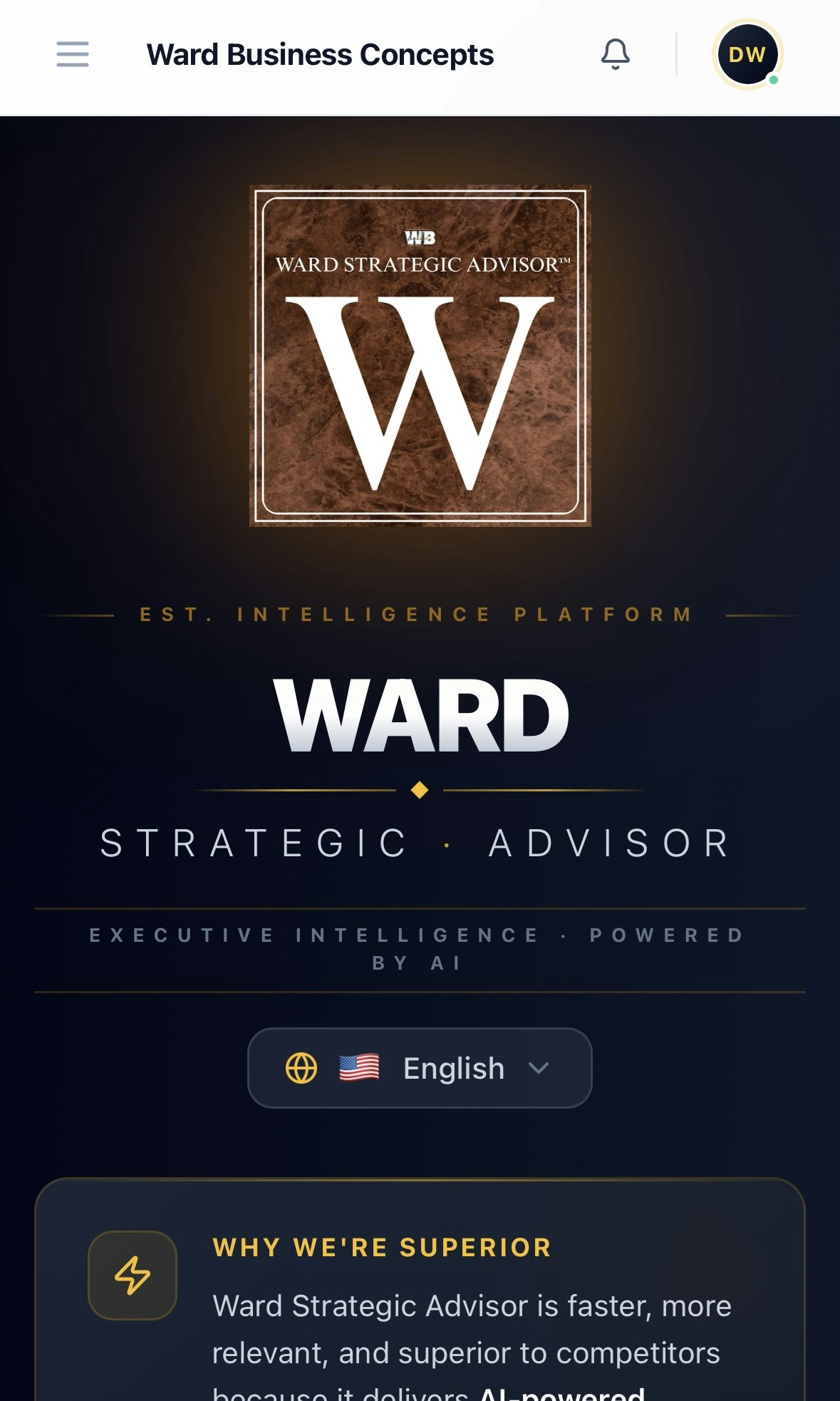 Ward Strategic Advisor (WSA) gallery image
