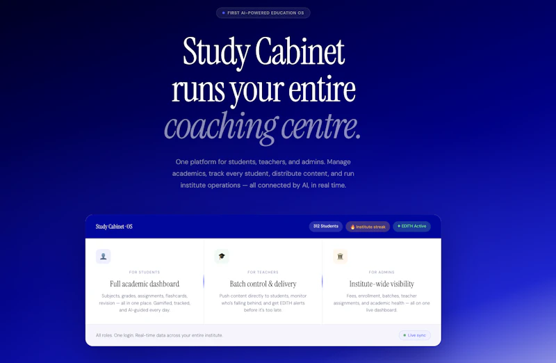 Study Cabinet screenshot 1
