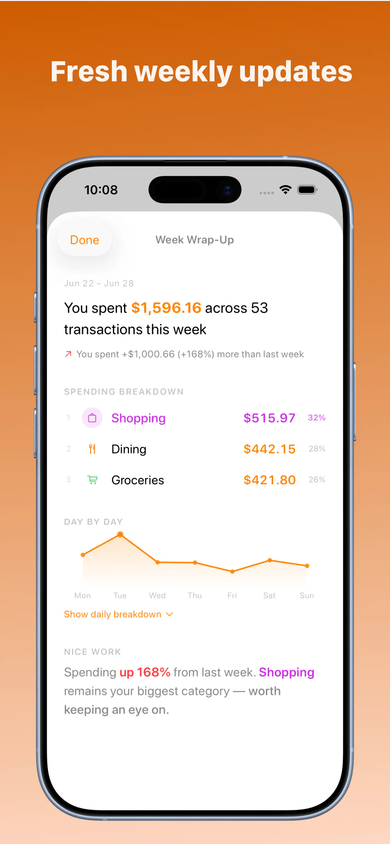 Kumquat: Expense Tracker gallery image