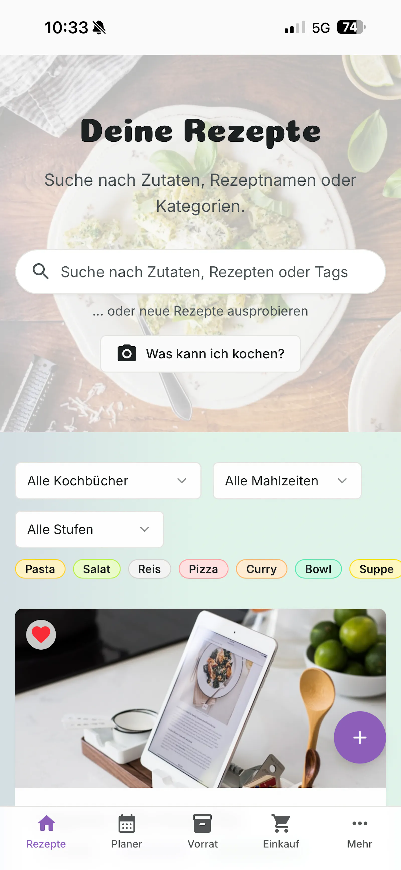 MeinKochbuch.app screenshot 1
