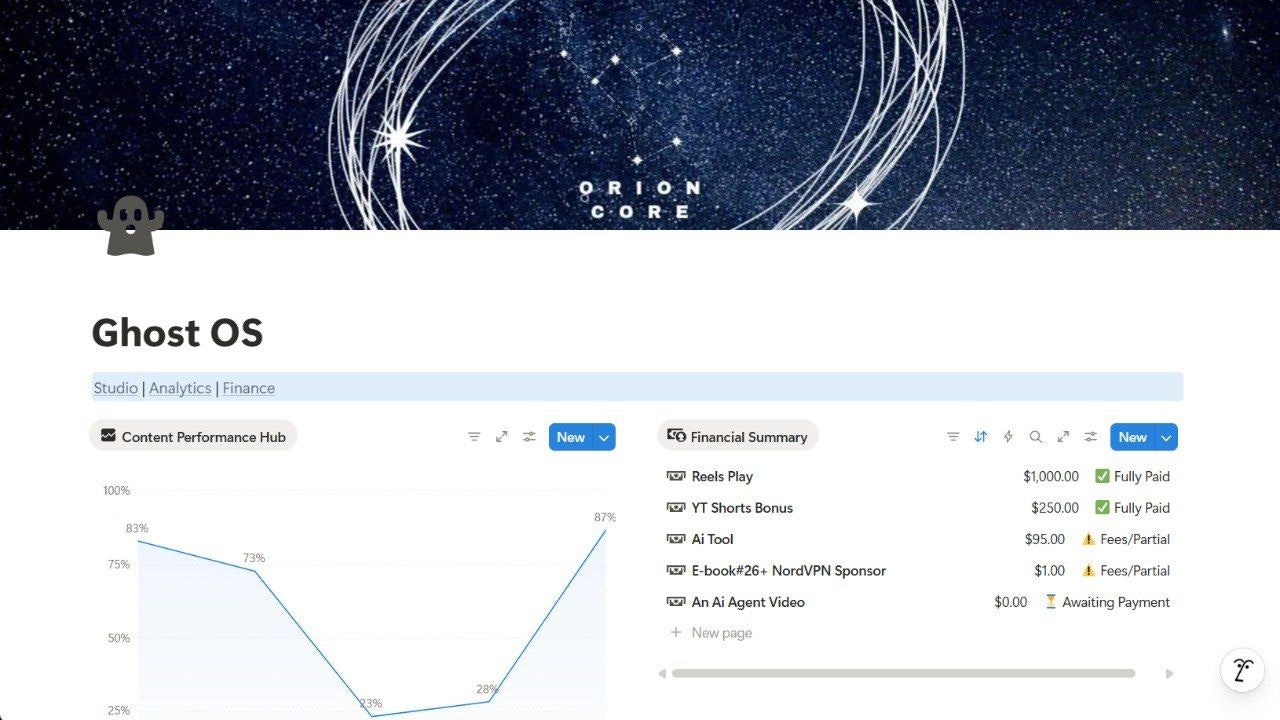 Orion Core: Ghost OS gallery image