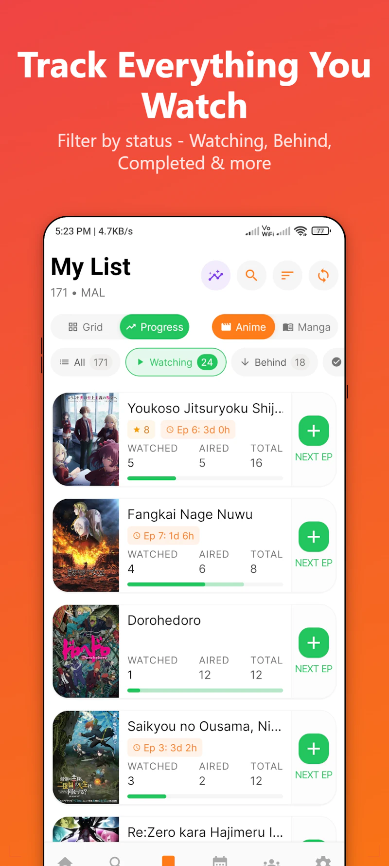 Animexplore screenshot 4