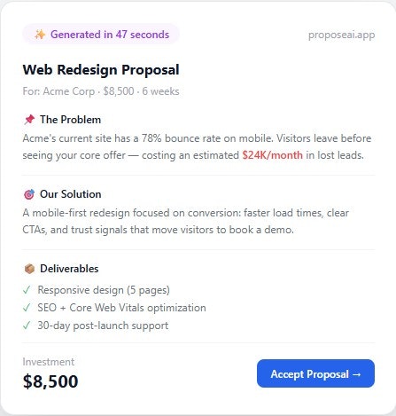 ProposeAI gallery image