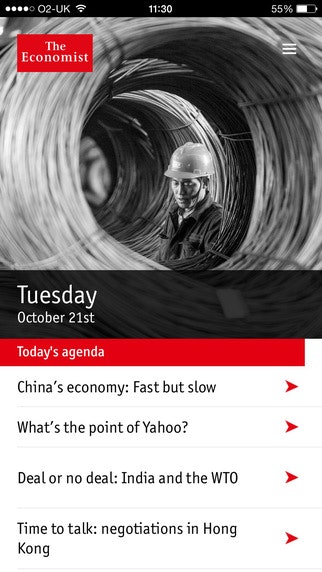 Economist Espresso gallery image