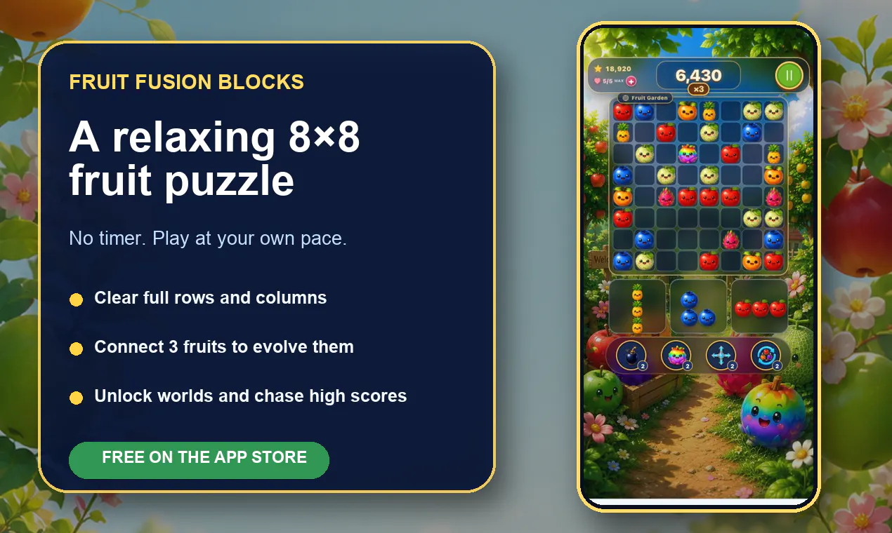 Fruit Fusion Blocks gallery image