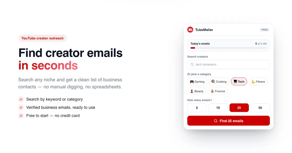 TubeMailer
