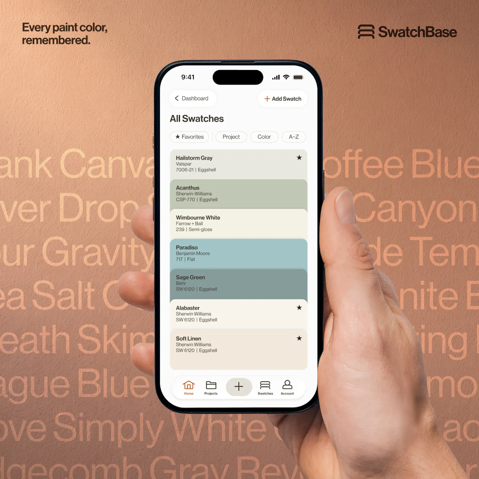 SwatchBase screenshot 1