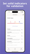 Bequeme und benutzerfreundliche Oberfläche der Idea Spark App.