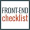 Front-End Checklist