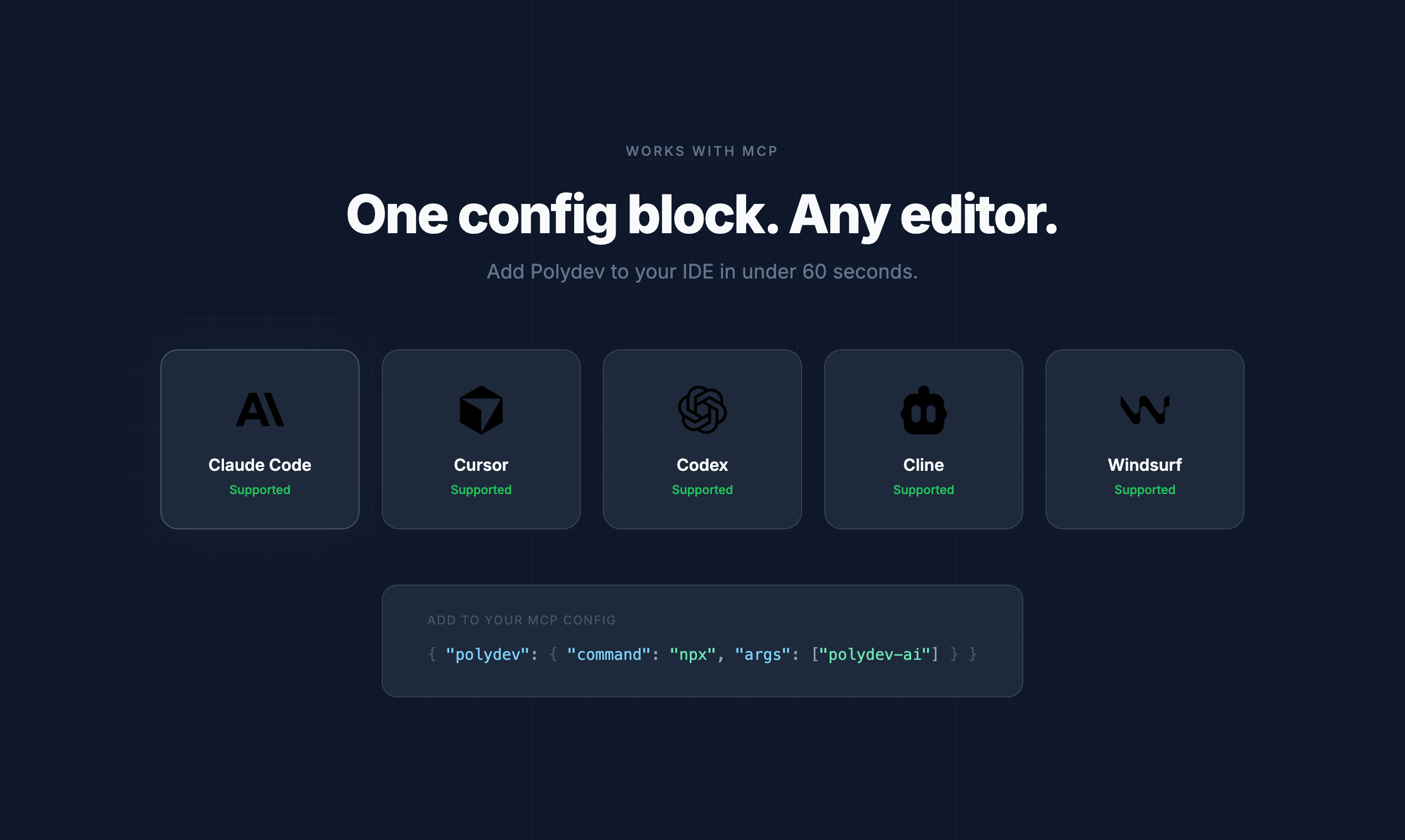 Polydev - Screenshot 3 showing product features and functionality