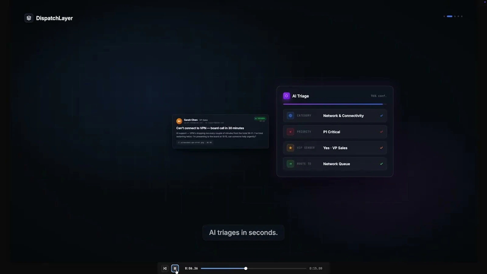 Dispatch Layer screenshot 1 (video preview)