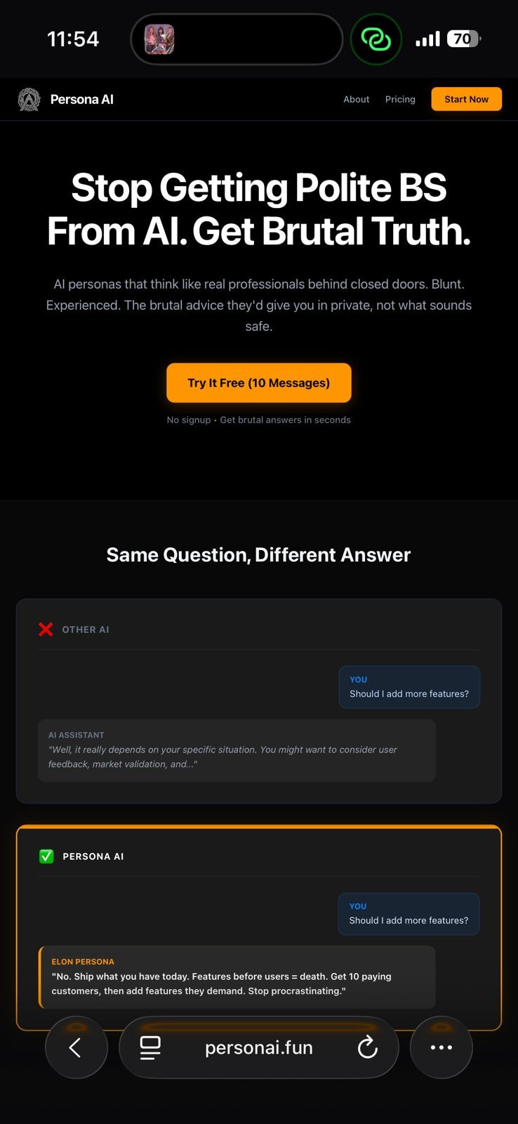Persona AI gallery image