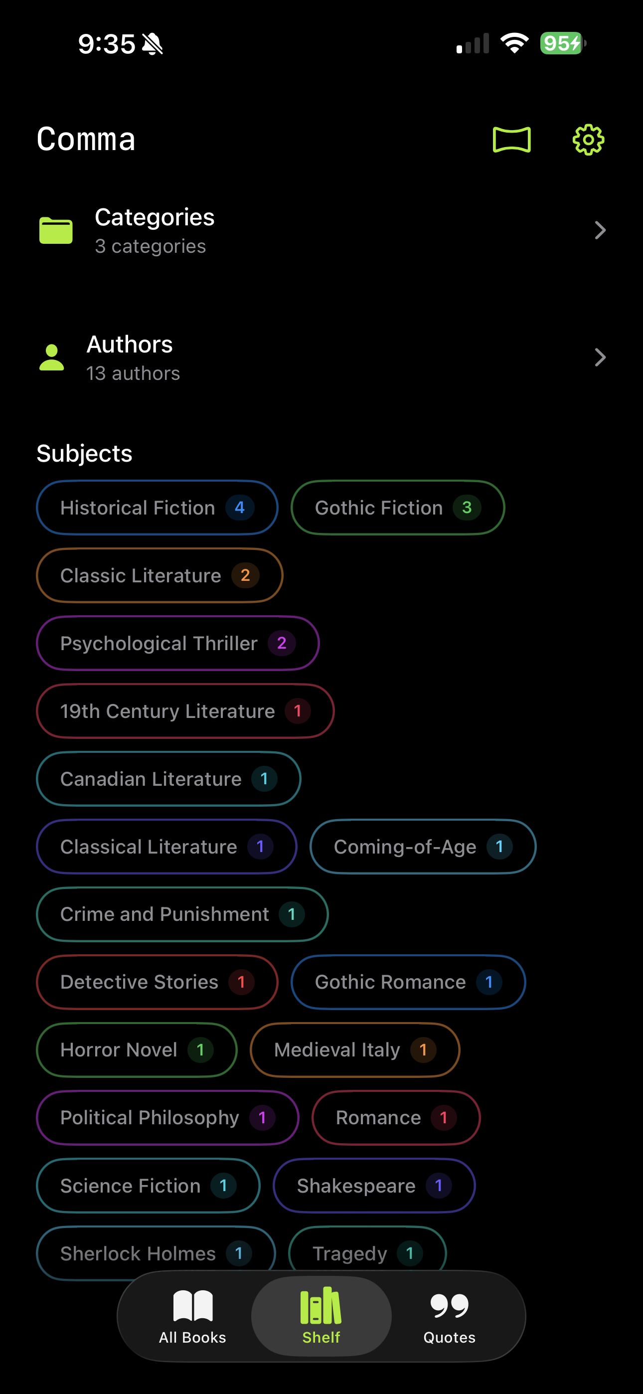 Comma Reader gallery image