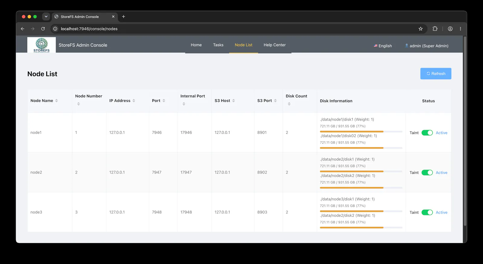 StoreFS screenshot 9