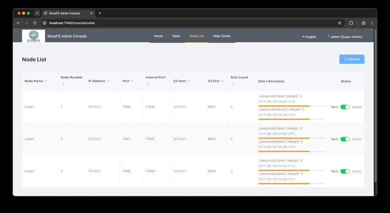 StoreFS screenshot 9