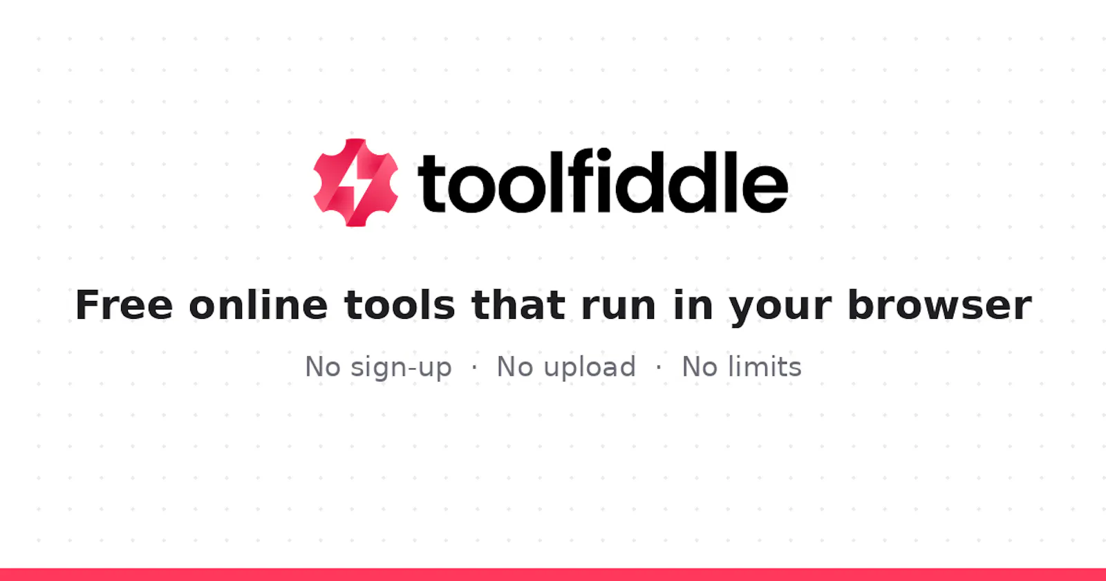 Toolfiddle screenshot 1