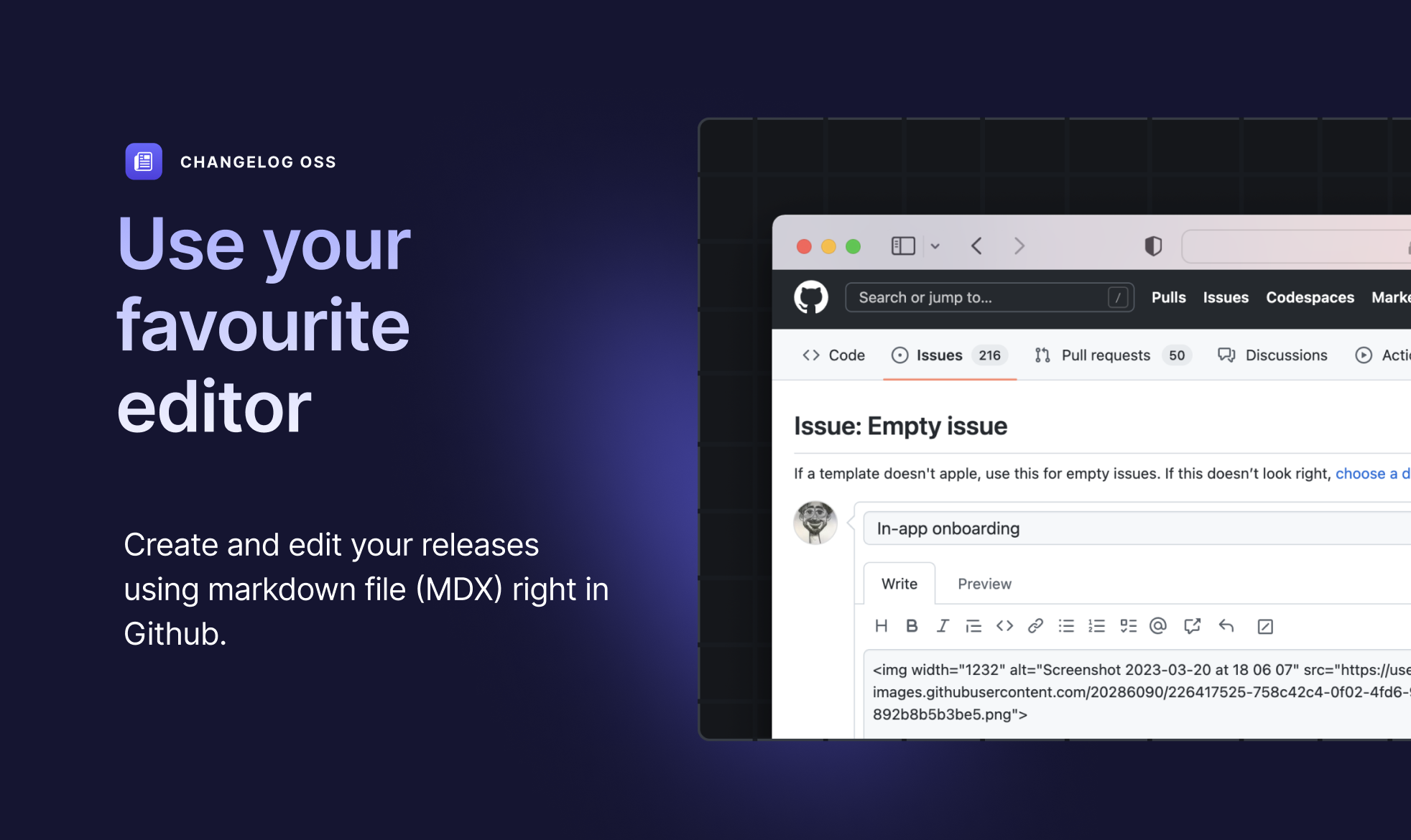 Changelog OSS semanal media 4