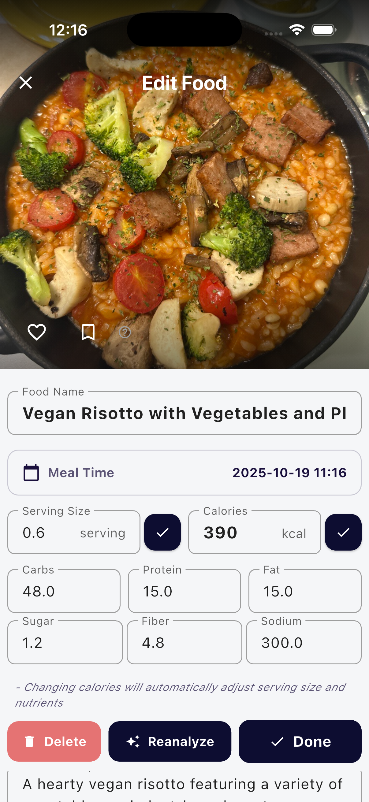 FoodLog AI gallery image