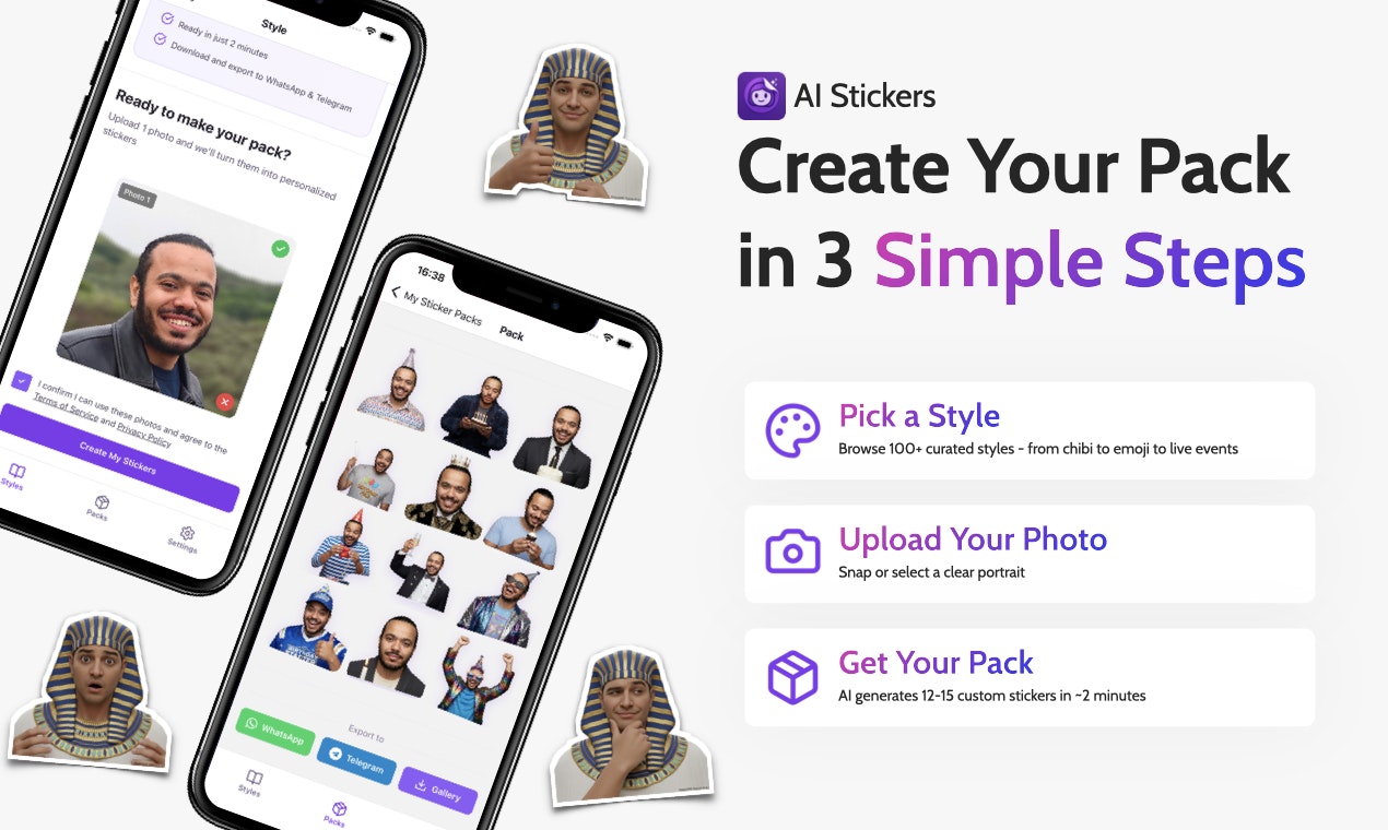 AI Stickers gallery image