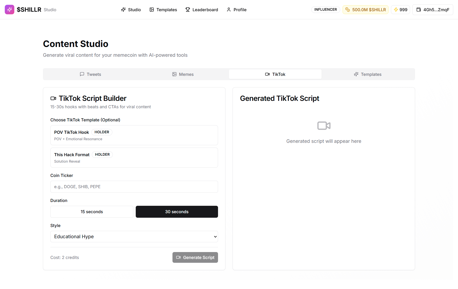$SHILLR Studio gallery image